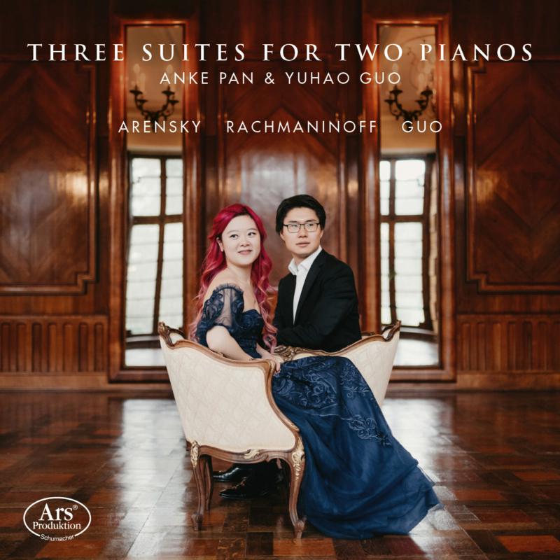 Picture of Anke Pan; Yuhao Guo - Three Suites For Two Pianos: Arensky; Rachmaninov; Guo