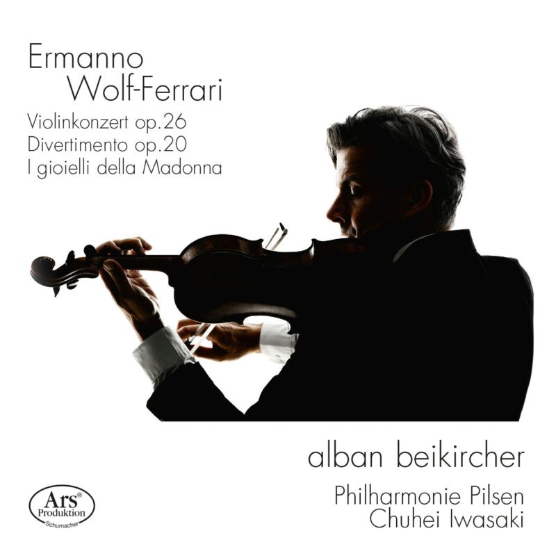 Picture of Alban Beikircher; Pilharmonie Pilsen; Iwasaki - Wolf-Ferrari: Violin Concerto Op. 26
