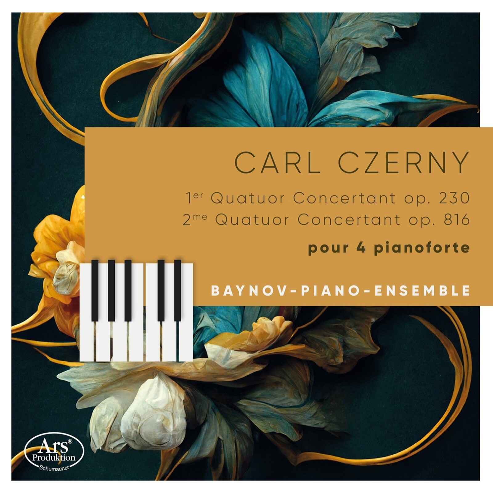 Picture of Baynov-Piano-Ensemble - Czerny: Quatuors Concertants pour 4 Pianoforte