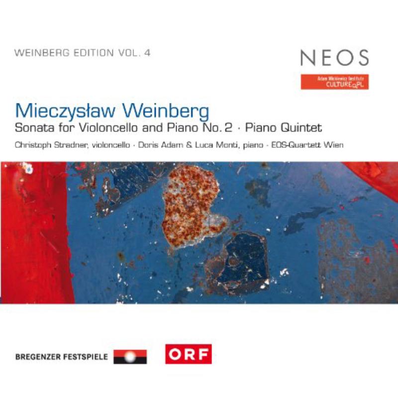 Picture of C.Stradner;D.Adam;L.Monti;EOS-Quartett Wien - Sonata for Violoncello & Piano No2, Quintet(Vol 4)