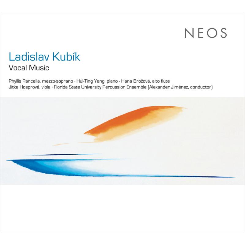 Picture of Phyllis Pancella, Hui-Ting Yang, Jitka Hosprova, Hana Brozova & Florida State University Percussion Ensemble/Alexander Jim�nez - Ladislav Kub�k: Vocal Music