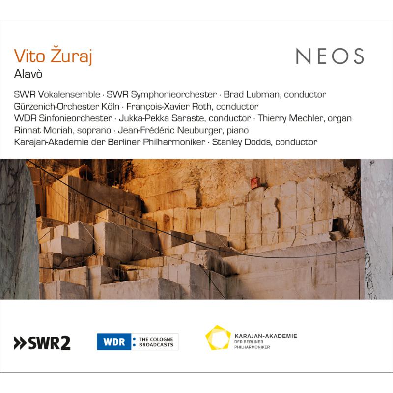 Picture of SWR Vokalensemble, SWR Symphonieorchester, Brad Lubman, Gurzenich-Orchester Koln, Fran�ois-Xavier Roth, WDR Sinfonieorchester, Jukka-Pekka Saraste - Vito Zuraj: Alavo