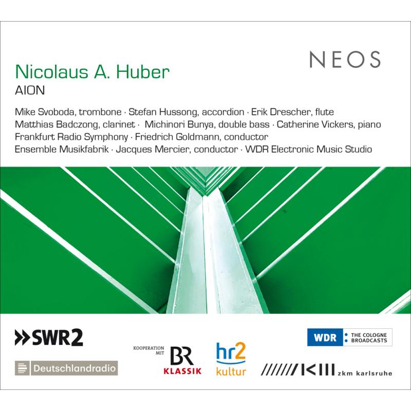 Picture of Mike Svoboda, Stefan Hussong, Erik Drescher, Matthias Badczong, Frankfurt R|adio Symphony, Friendrich Goldman - Nicolaus A. Huber: AION