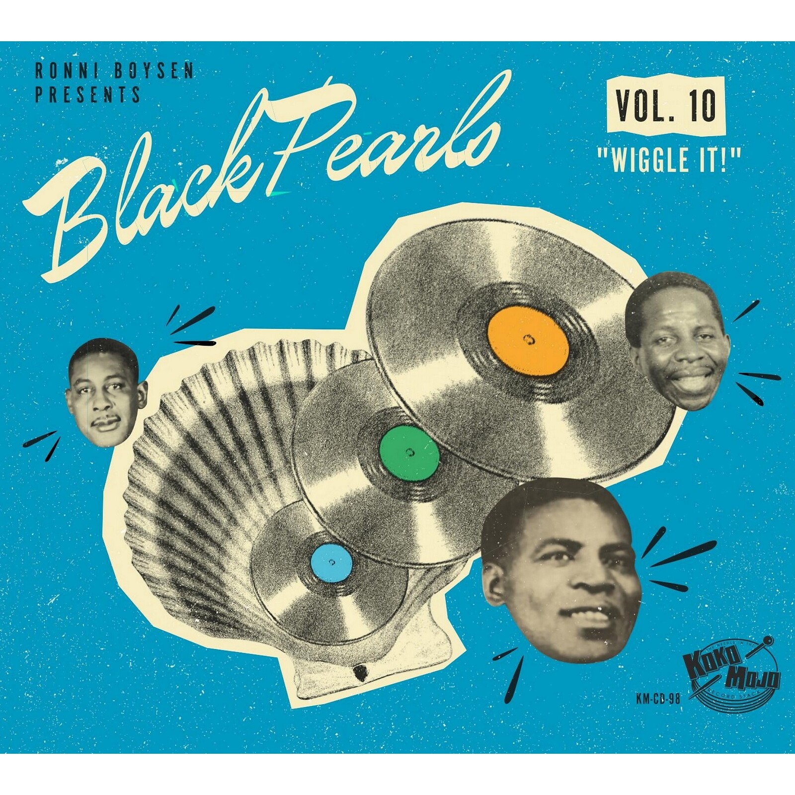 Picture of Various Artists - Black Pearls  Vol. 10 - Wiggle It
