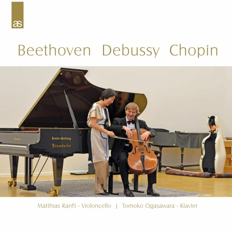 Picture of Matthias Ranft / Tomoko Ogasawara - Beethoven, Debussy, Chopin: Works for Cello & Piano
