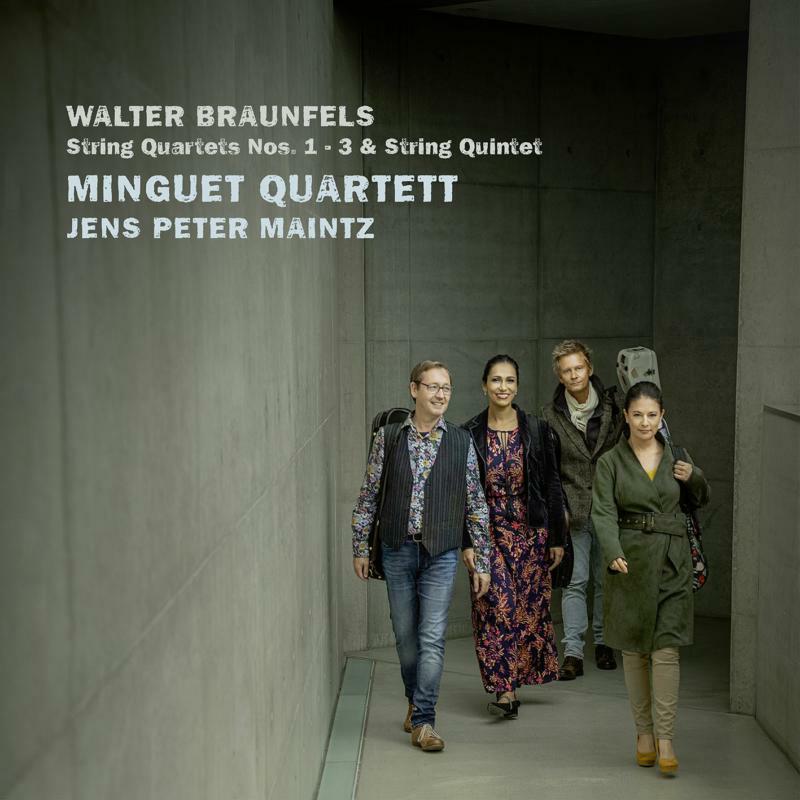 Picture of Minguet Quartett & Jens Peter Maintz - Braunfels: Walter Braunfels, String Quartets Nos. 1-3
