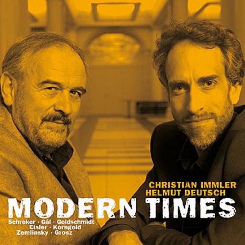 Picture of Christian Immler & Helmut Deutsch - Modern Times - Songs By Schreker, Gal, Goldschmidt etc.