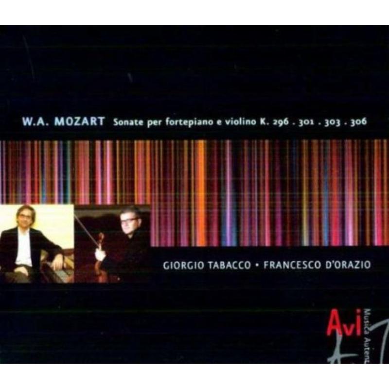 Picture of Giorgio Tabacco & Francesco D'Orazio - Mozart: Sonate Per Pianoforte E Violino K. 296, 301, 303 & 306