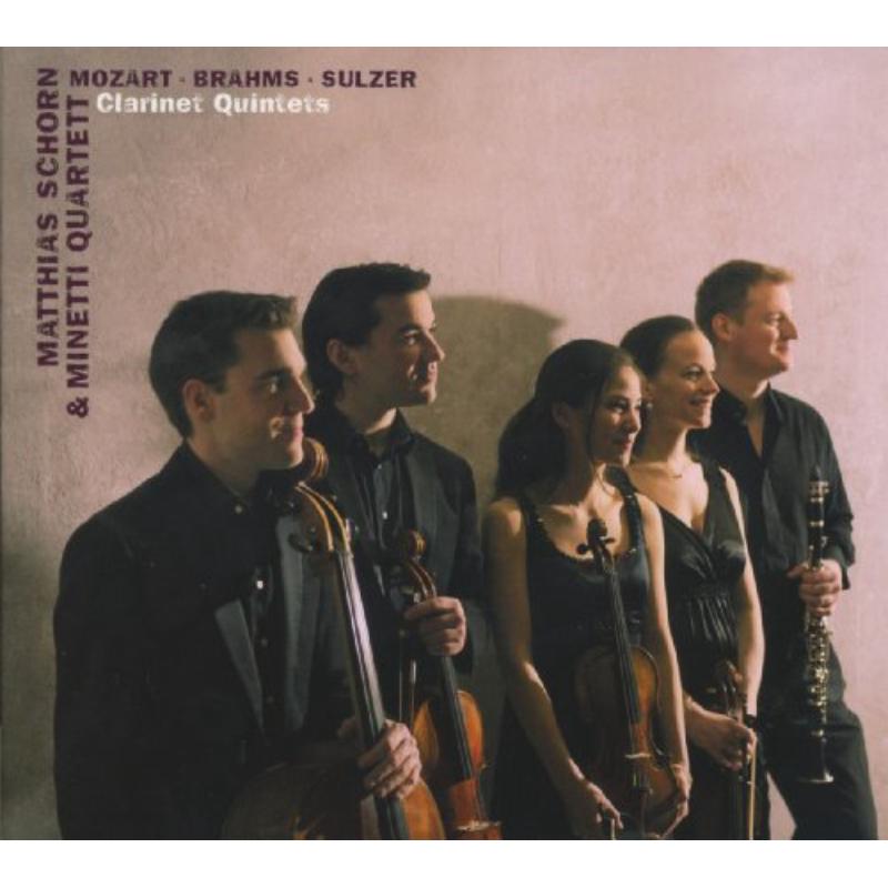 Picture of Matthias Schorn & Minetti Quartett - Mozart, Brahms & Sulzer: Clarinet Quintets