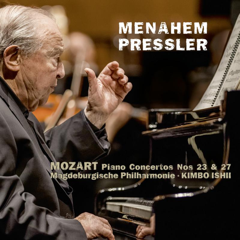 Picture of Menahem Pressler - Mozart Piano Concertos Nos 23 & 27 plus works by Chopin & Debussy