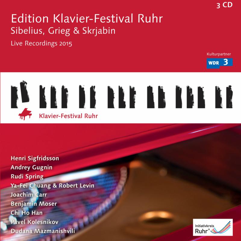 Picture of Henri Sigfridsson, Andrey Gugnin, Rudi Spring, Ya-Fei Chuang & Robert Levin - Sibelius, Grieg, Scriabin: Edition Klavier-Festival Ruhr Vol. 34