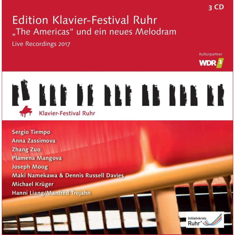 Picture of Joseph Moog, Sergio Tiempo, Anna Zassimova, Plamena Mangova, Zhang Zuo & Hanni Liang - Edition Klavier - Festival Ruhr Vol. 36 The Americas und ein neues Melodram