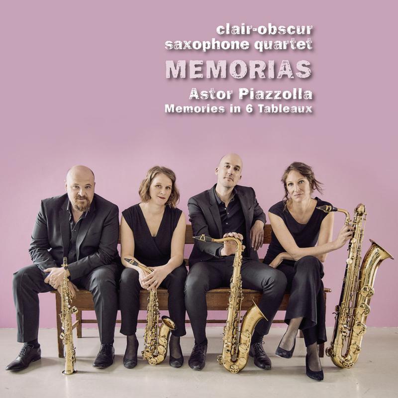 Picture of Clair-Obscur Saxophone Quartet - Memorias: Astor Piazzolla Memories In 6 Tableaux
