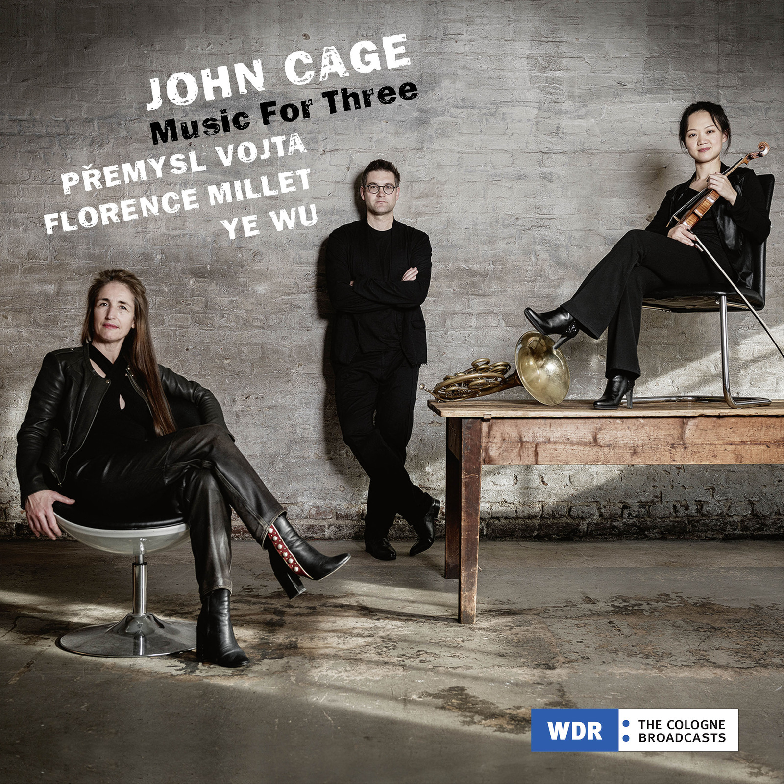 Picture of Premysl Vojta, Florence Millet, Ye Wu - John Cage: Music for Three