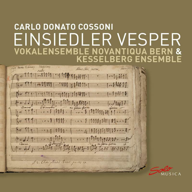 Picture of Novantiqua Bern/Kesselberg - Carlo Donato Cossoni: Einslieder Vesper