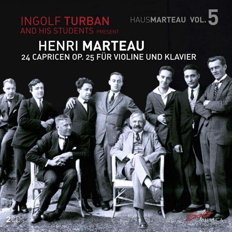 Picture of Various - Henri Marteau: 24 Capricen op.25 for Violin and Piano, Vol. 5