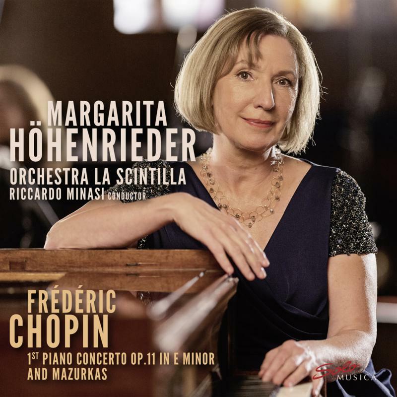 Picture of Margarita H�henrieder; Orchestra La Scintilla - Fr�d�ric Chopin: 1st Piano Concerto Op.11 in E Minor and Mazurkas