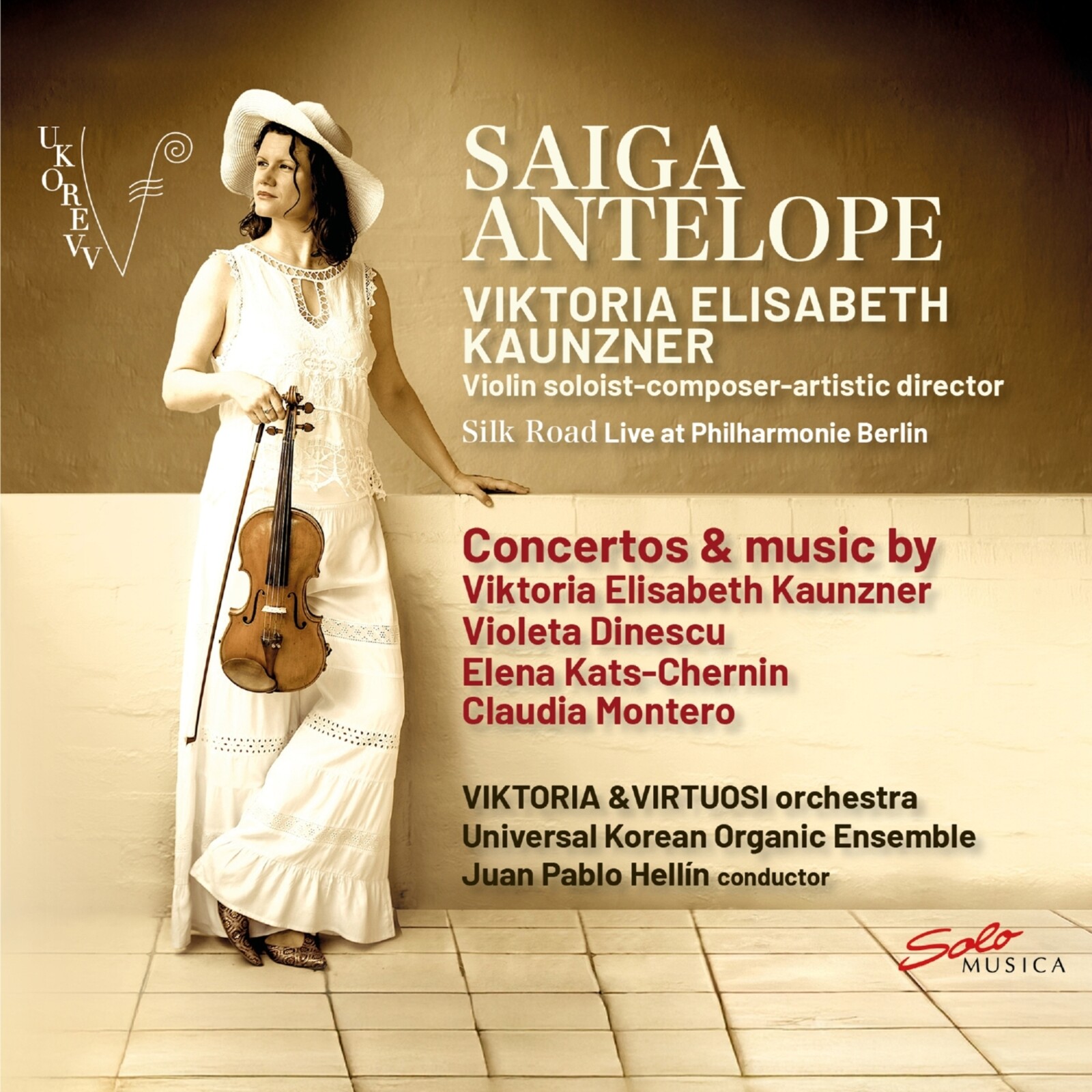 Picture of Viktoria Elisabeth Kaunzner; Viktoria & Virtuosi; Universal Korean Organic Ensemble; Juan Pablo Hellin - Viktoria Elisabeth Kaunzner: Saiga Antelope