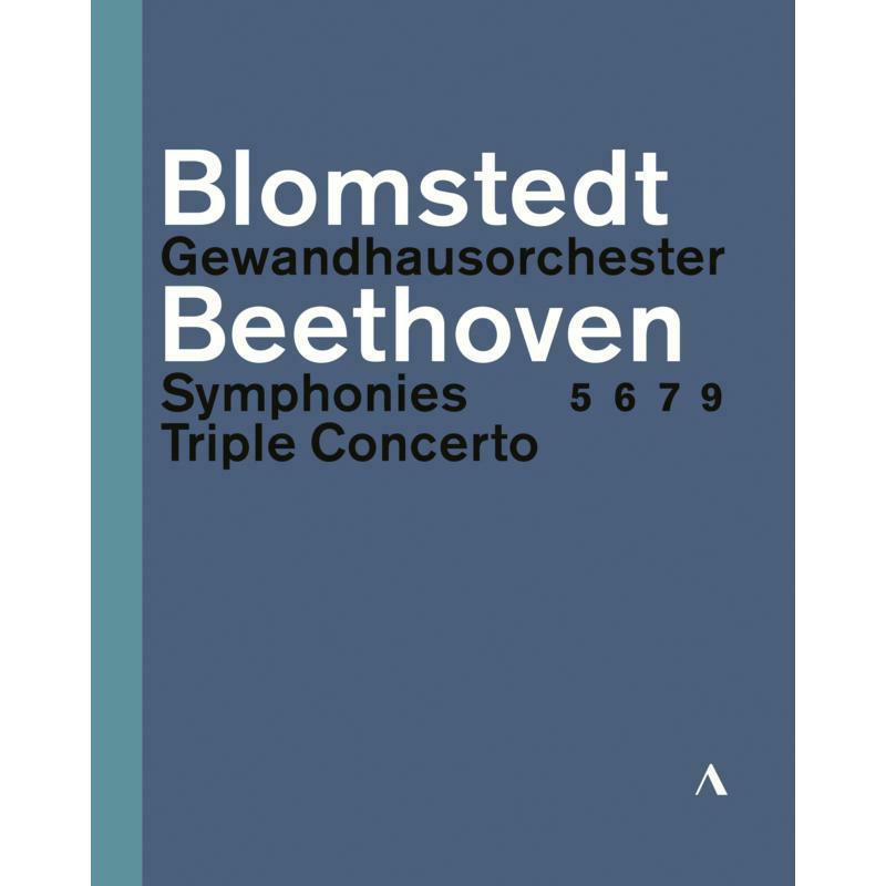 Picture of Gewandhausorch./Blomstedt - Ludwig van Beethoven: Symphonies Nos 5, 6, 7 & 9, Triple Concerto