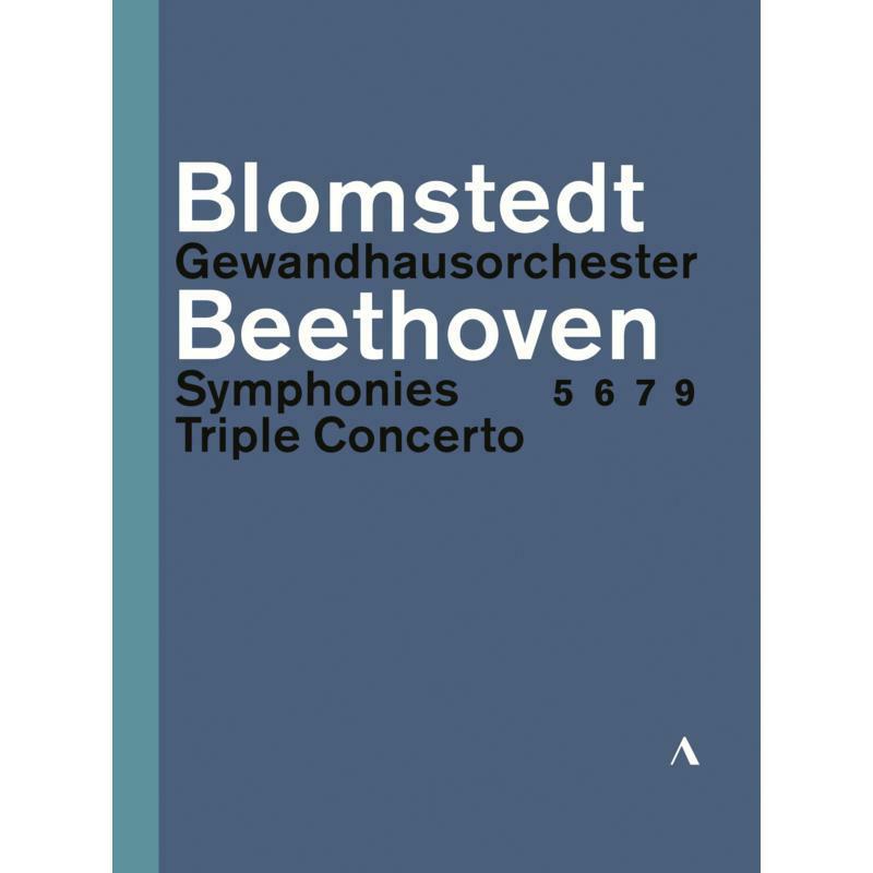 Picture of Gewandhausorch./Blomstedt - Ludwig van Beethoven: Symphonies Nos 5, 6, 7 & 9, Triple Concerto