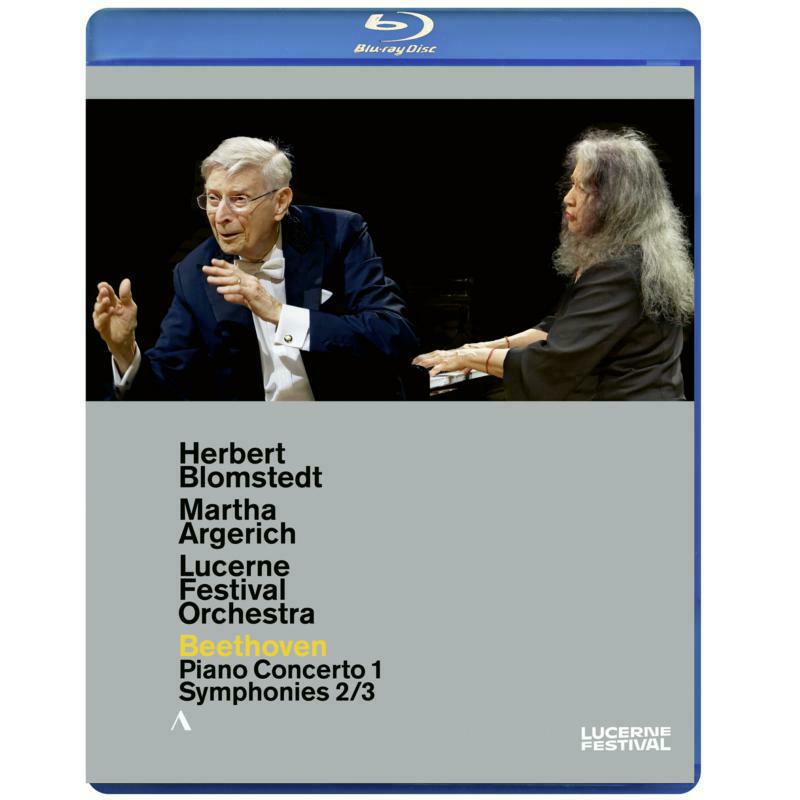 Picture of Blomstedt/Argerich/Lfo - Ludwig van Beethoven: Piano Concerto No. 1, Symphonies Nos. 2 & 3