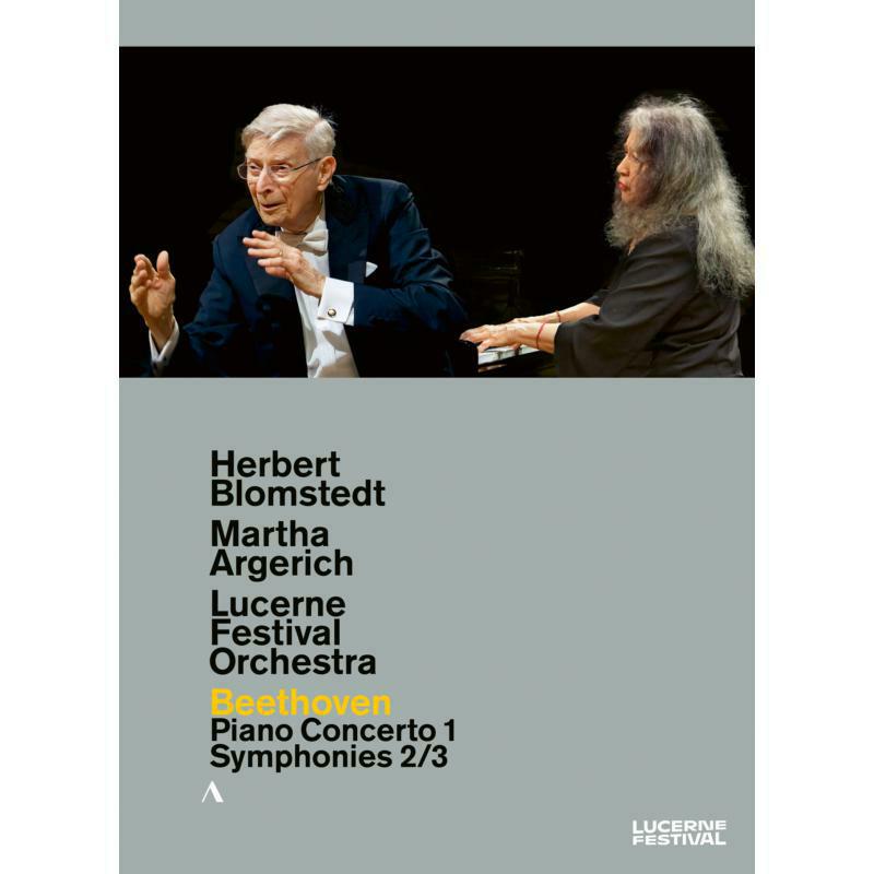 Picture of Blomstedt/Argerich/Lfo - Ludwig van Beethoven: Piano Concerto No. 1, Symphonies Nos. 2 & 3