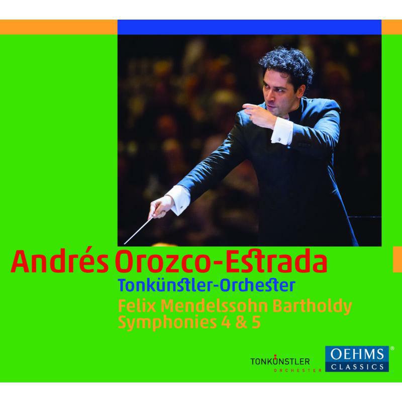 Picture of Tonkunstler O/Estrada - Mendelssohn:Symphonies 4 5