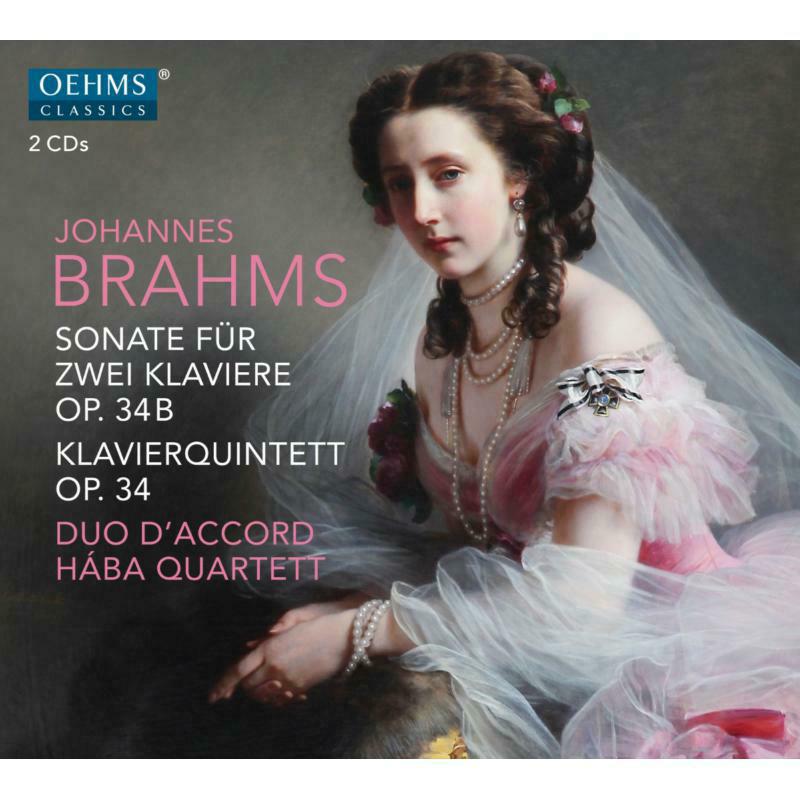 Picture of Duo D'Accord/Haba Quartett - Brahms: Sonata for 2 Piano, Op. 34b, Piano Quintet in F minor, Op. 34