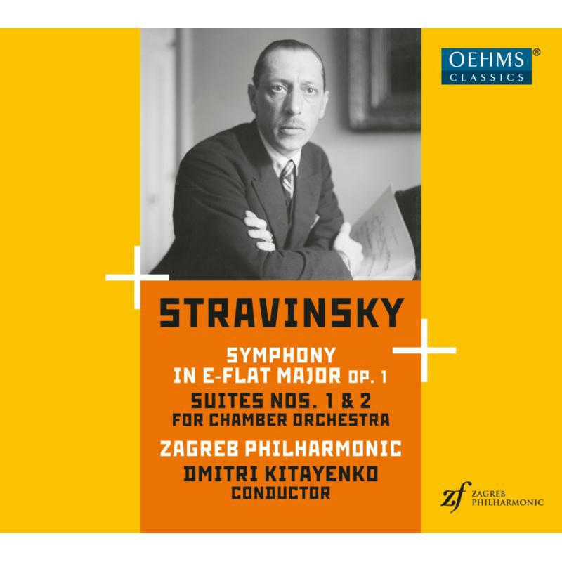 Picture of Zagreb Po/Kitayenko - Igor Stravinsky: Symphony No. 1 in E flat major, Op. 1, Suites Nos. 1 & 2 for chamber orchestra