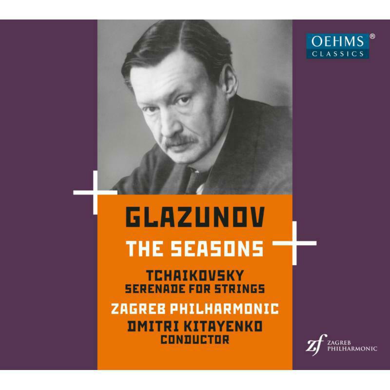 Picture of Zagreb Phil./Kitayenko - Alexander Glazunov: The Seasons, Op. 67, Piotr Ilyich Tchaikovsky: Serenade for string orchestra, Op. 48