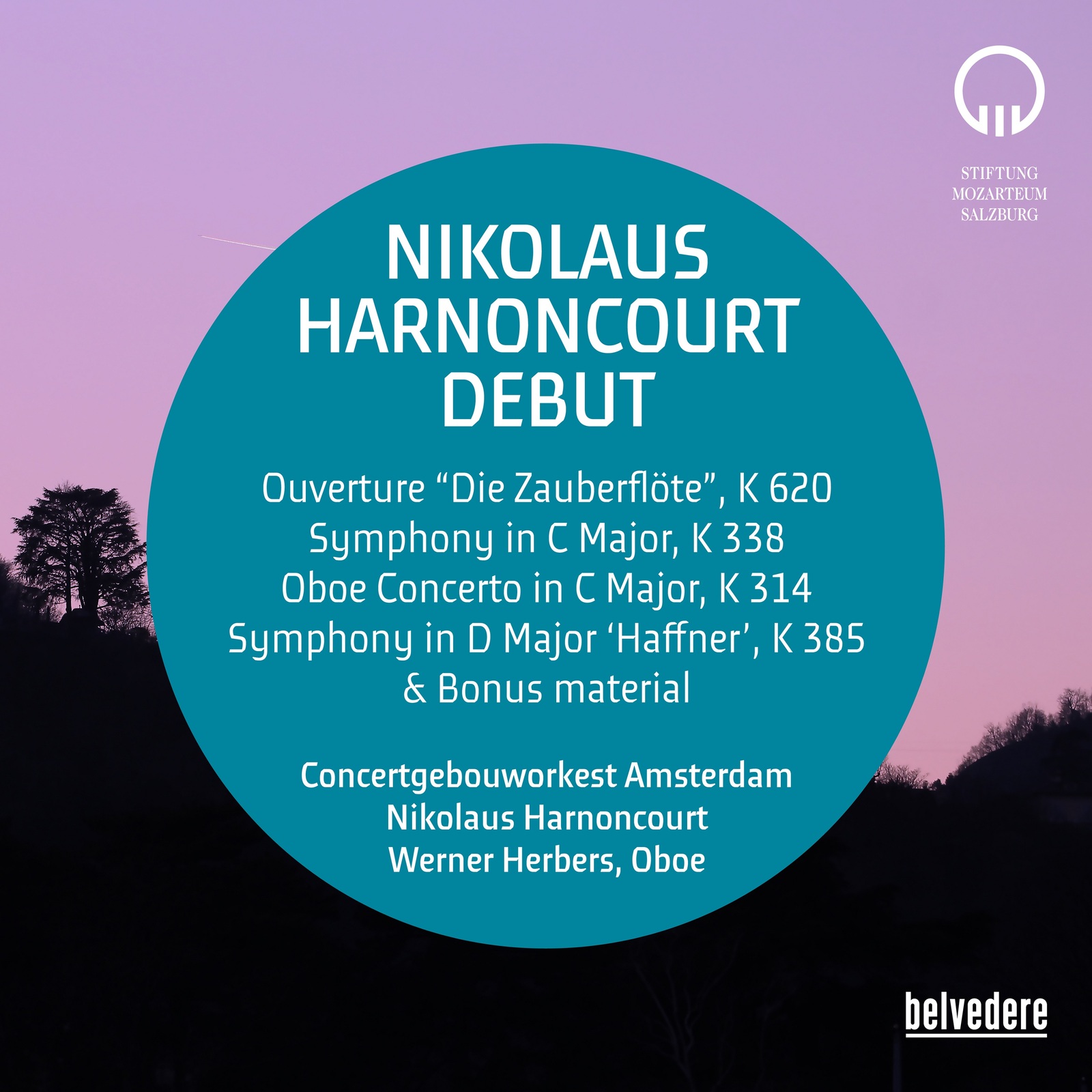 Picture of Concergebouworkest Amsterdam; Werner Herbers; Camerata Salzburg; Nikolaus Harnoncourt - Wolfgang Amade Mozart: Nikolaus Harnoncourt Debut
