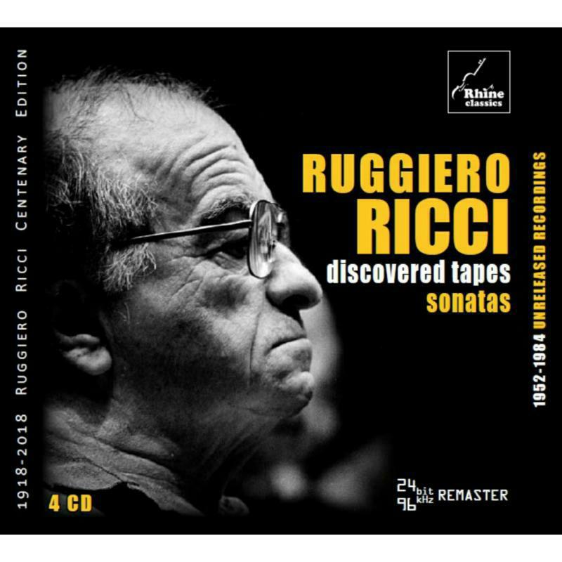 Picture of Ruggiero Ricci - Discovered Tapes - Sonatas
