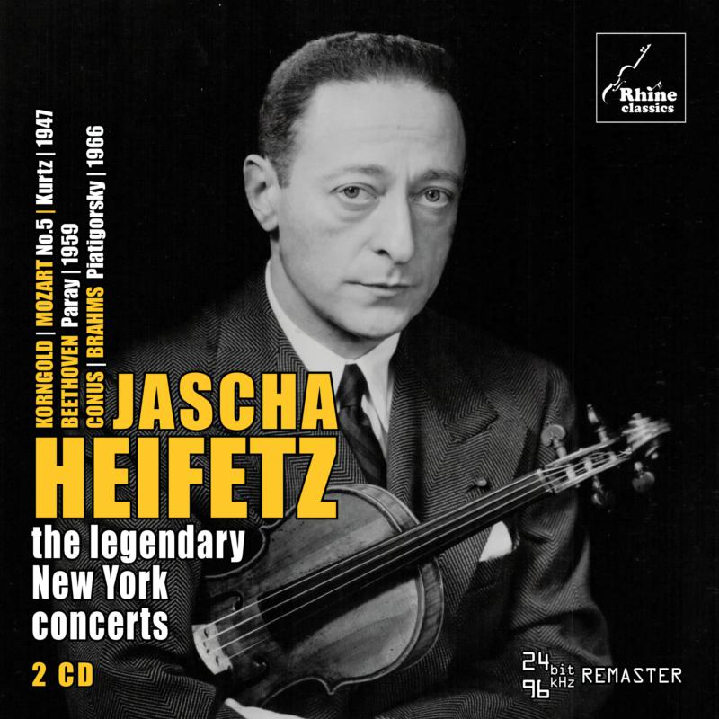 Picture of Jascha Heifetz - The Legendary New York Concerts