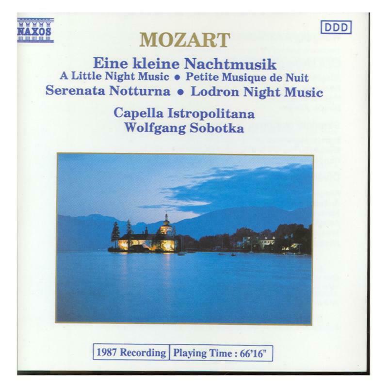 Picture of Capella - MOZART: Eine Kleine Nachtmusik / Serenata Notturna