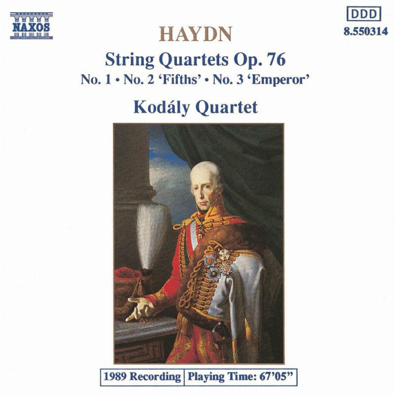 Picture of Kodaly 4 - HAYDN: String Quartets Op. 76, Nos. 1- 3