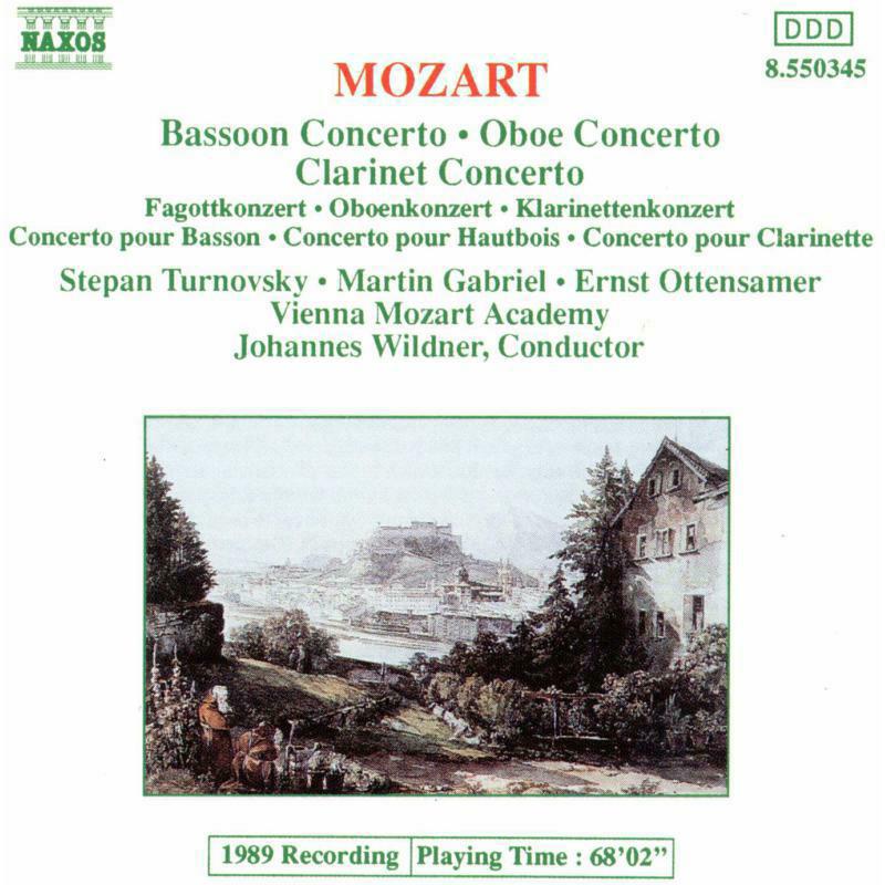 Picture of Soloists - MOZART: Basson Concerto / Oboe Concerto / Clarinet Concerto