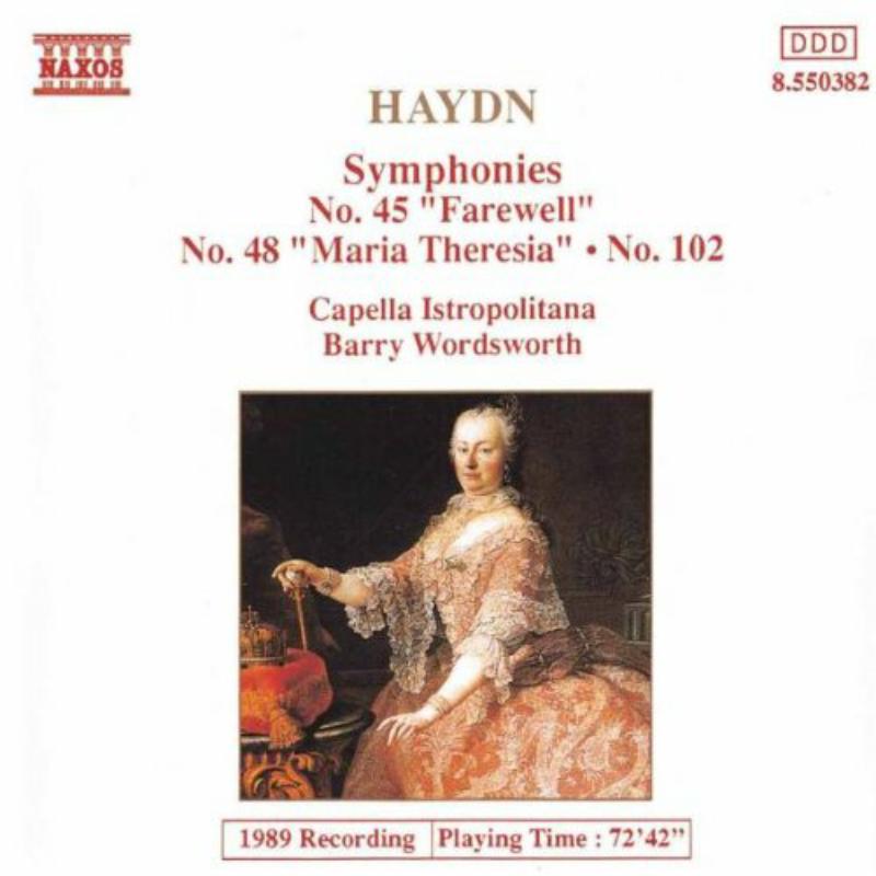 Picture of Capella - HAYDN: Symphonies Nos. 45, 48 and 102