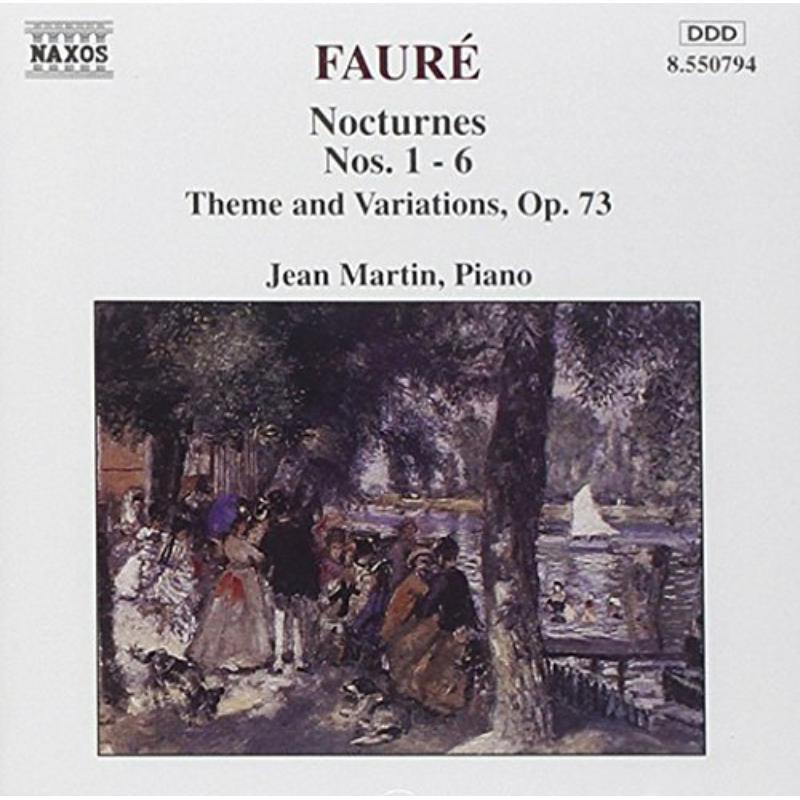 Picture of Jean Mar - FAURE: Nocturnes Nos. 1-6 / Theme and Variations, Op. 73