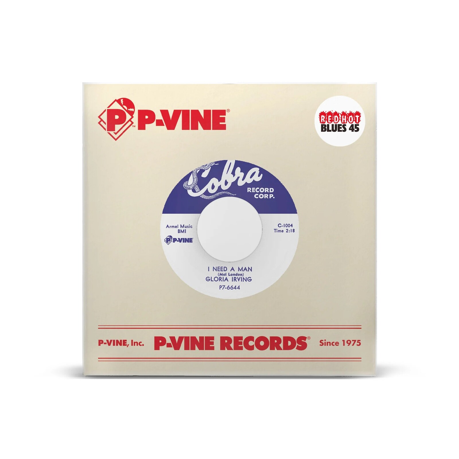 Picture of Gloria Irving - I Need A Man C/W For You And Only You