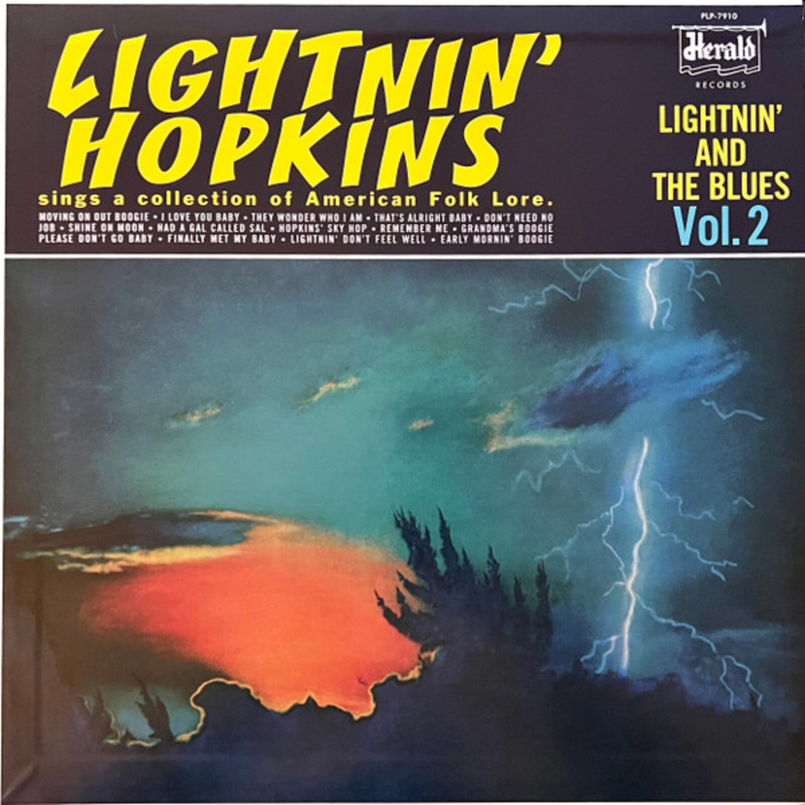 Picture of LIGHTNIN HOPKINS - LIGHTNIN & THE BLUES (VOL 2)