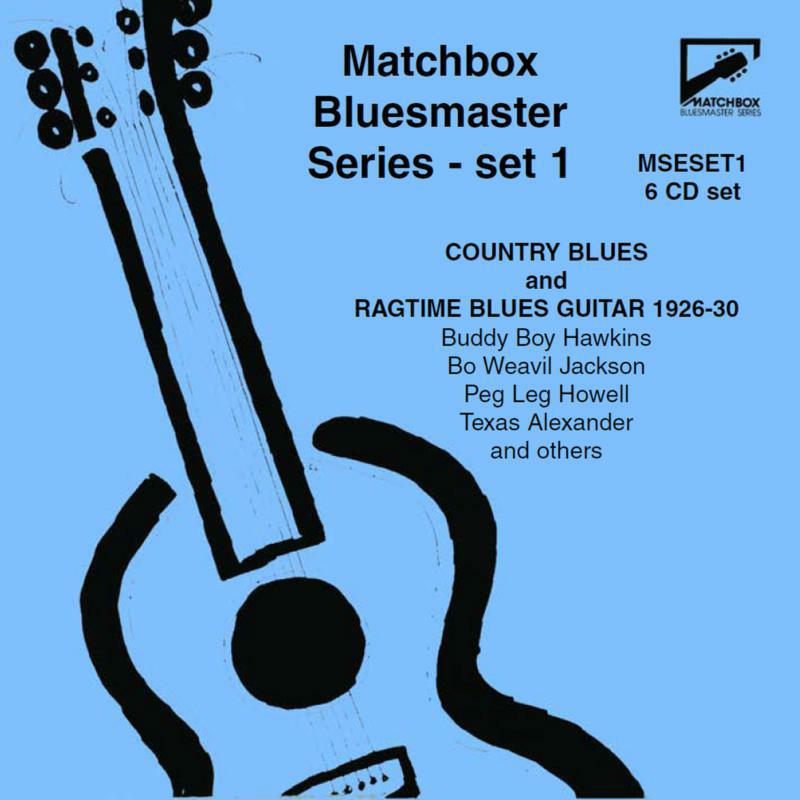 Picture of Buddy Boy Hawkins/Jackson - Country Blues and Ragtime Blues Guitar (1926-30) - Matchbox Bluesmaster Series - Set 1