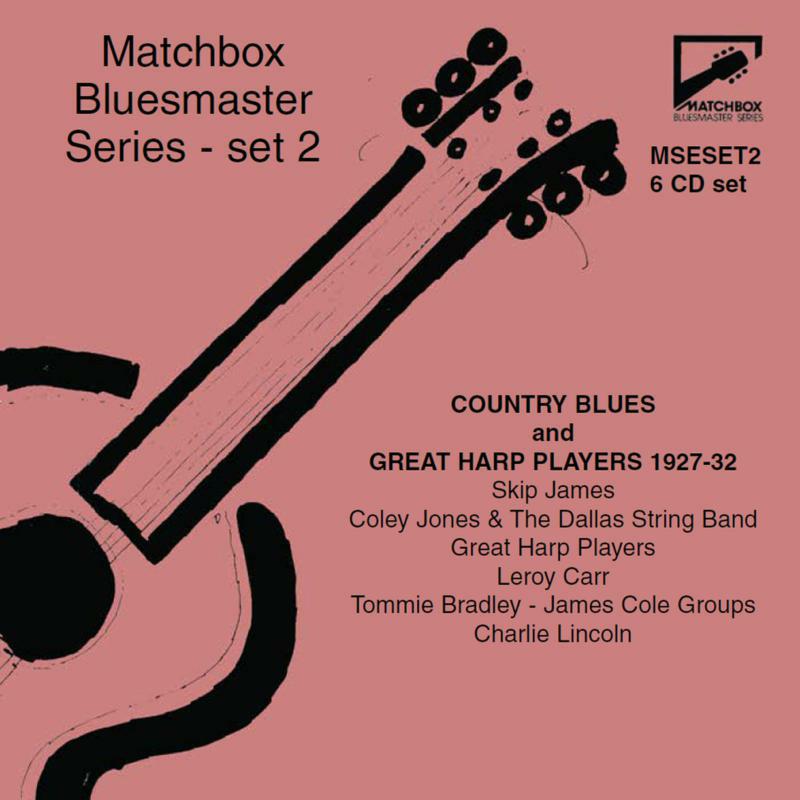 Picture of Various - Country Blues and Great Harp Players (1927-32) - Matchbox Bluesmaster Series - Set 2