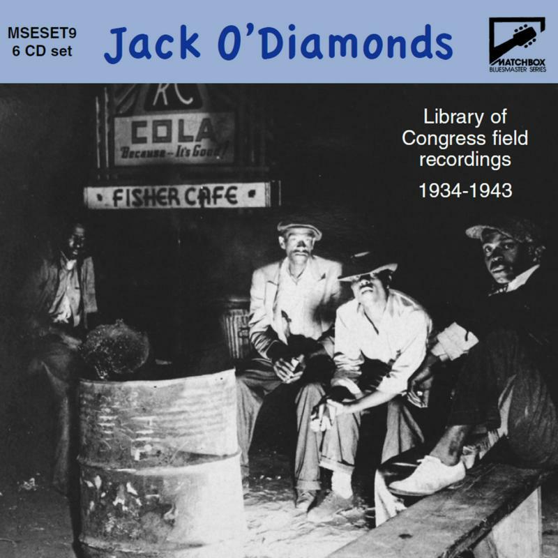 Picture of Various Artists - Matchbox Bluesmaster Series Vol. 9: Jack O'Diamonds - Library of Congress field recordings 1934-1943