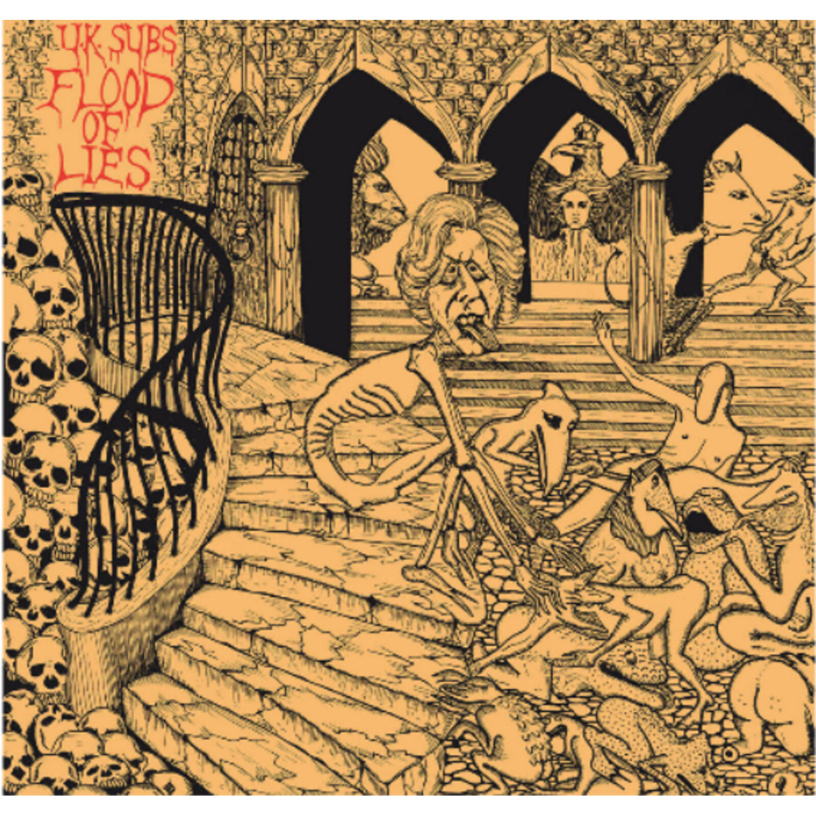 Picture of U K SUBS - FLOOD OF LIES