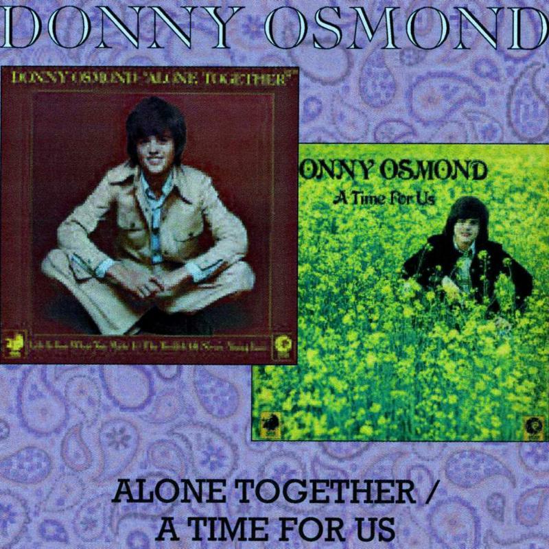 Picture of Donny Osmond - Alone Together / A Time For Us