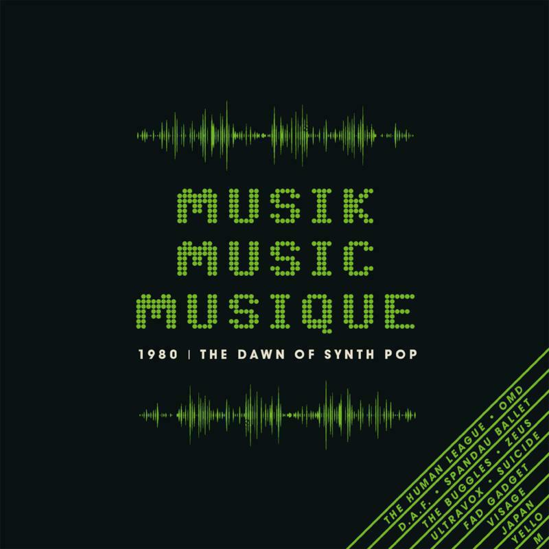 Picture of Various Artists - Musik Music Musique ~ 1980: The Dawn Of Synth Pop (Capacity Wallet) (3CD)