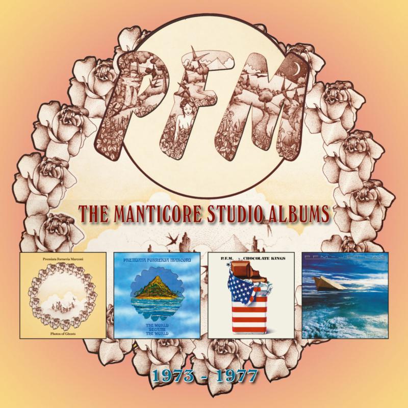Picture of Pfm - Manticore Studio Albums 1973-1977 (Clamshell Boxset) (4CD)