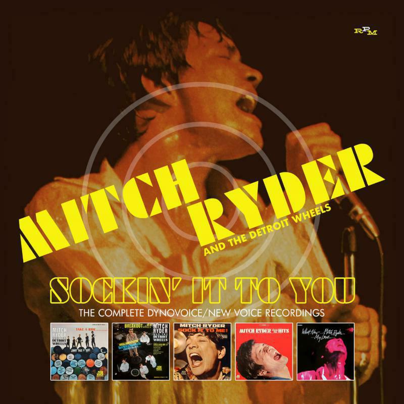 Picture of Mitch Ryder & The Detroit Wheels - Sockin' It To You ~ The Complete Dynovoice / New Voice Recordings (3CD)