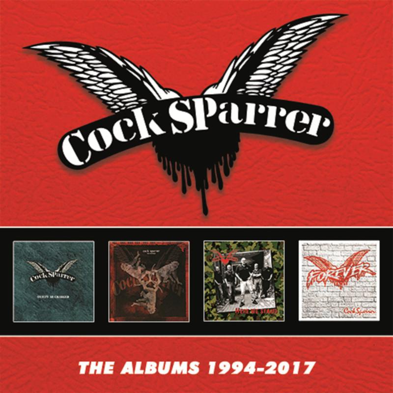 Picture of COCK SPARRER - THE ALBUMS 1994-2017: 4CD CLAMSHELL BOXSET