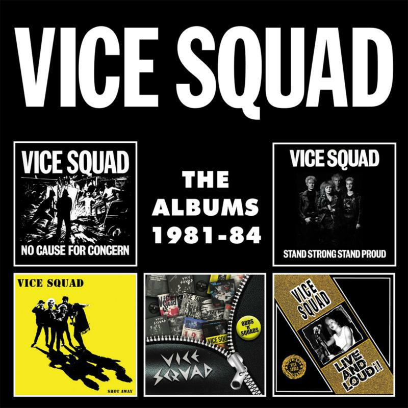 Picture of Vice Squad - The Albums 1981-84: 5CD Boxset